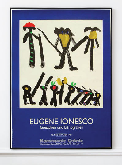 Eugène Ionesco - Original Artist Poster 1984