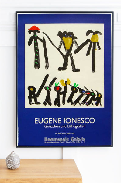 Eugène Ionesco - Original Artist Poster 1984