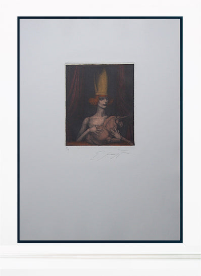 Ernst Fuchs - Original Limited Edition Etching & Aquatint