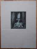 Ernst Fuchs Original Limited Edition Etching & Aquatint 1976