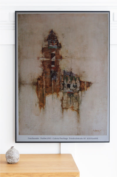 Johnny Friedlaender - Original Artist Poster 1983