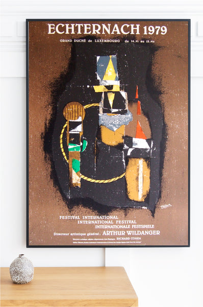 Johnny Friedlaender - Original Artist Poster 1979