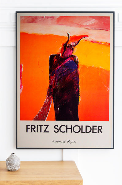 Fritz Scholder - Original Artist Poster 1982