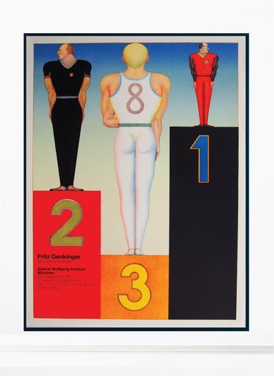 Fritz Genkinger - Original Artist Poster 1972