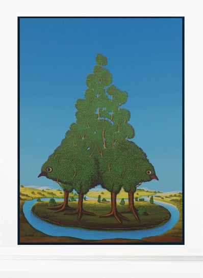 Fantasy Trees – Vintage Art Print