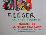Fernand Leger Vintage Print - Original Lithograph 1959