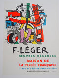 Fernand Leger Vintage Print - Original Lithograph 1959
