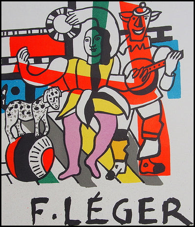 Fernand Leger Vintage Print - Original Lithograph 1959