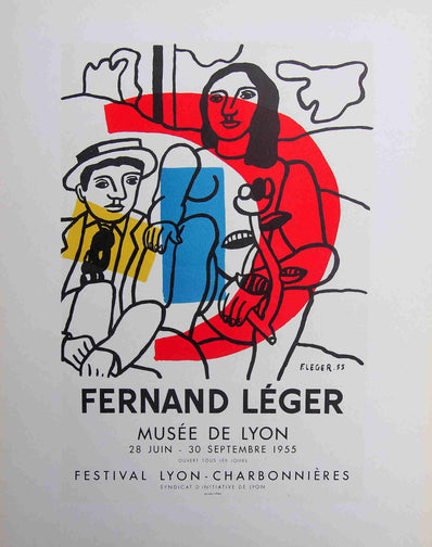 Fernand Leger Vintage Print - Original Lithograph 1959