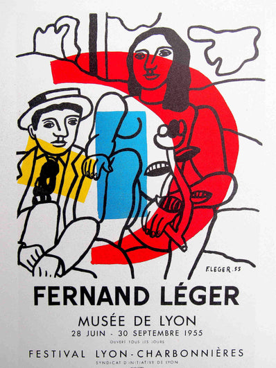 Fernand Leger Vintage Print - Original Lithograph 1959