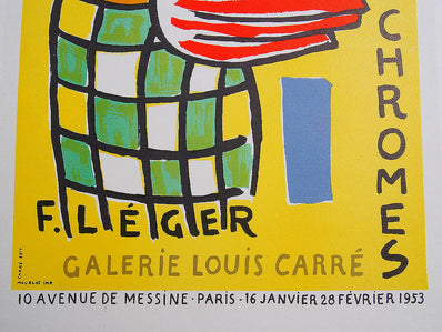 Fernand Leger Vintage Print - Original Lithograph 1959