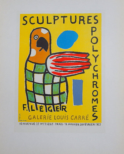 Fernand Leger Vintage Print - Original Lithograph 1959