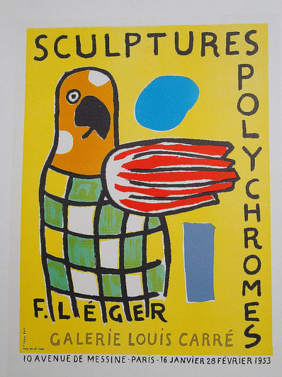 Fernand Leger Vintage Print - Original Lithograph 1959