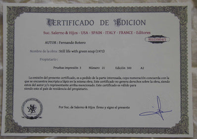 Fernando Botero - Fine Art Print