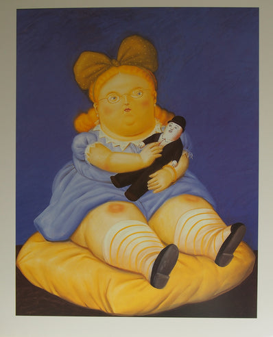 Fernando Botero Angulo – Vintage Art Print