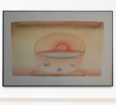 Jean-Michel Folon Vintage Print 1974