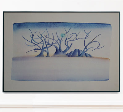 Jean-Michel Folon Vintage Print 1974