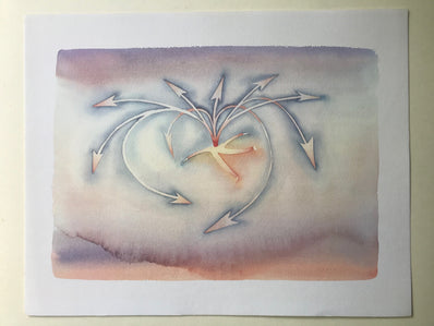 Jean-Michel Folon - Vintage Print 1974