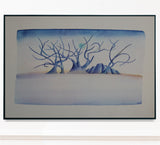 Jean-Michel Folon Vintage Print 1974