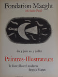 Georges Braque - Original Artist Poster 1968