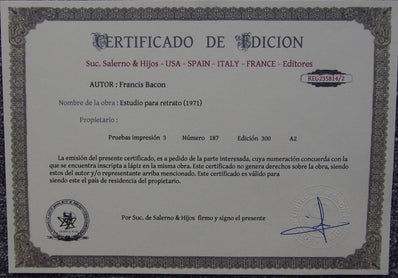 Francis Bacon - Fine Art Print