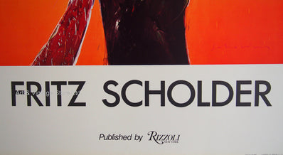 Fritz Scholder - Original Artist Poster 1982