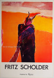 Fritz Scholder - Original Artist Poster 1982