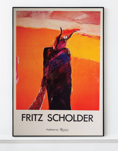 Fritz Scholder - Original Artist Poster 1982