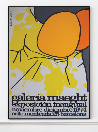 Joan Gardy Artigas - Original Exhibiton Poster 1974