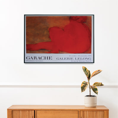 Claude Garache - Original Artist Poster 1988