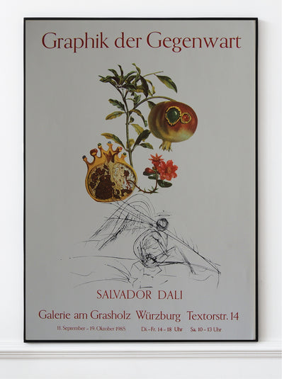 Salvador Dali Original Exhibition Poster 1985