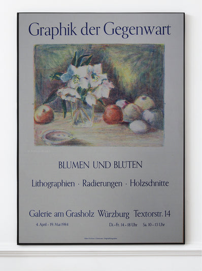 Graphik der Gegenwart  - Original Artist Poster 1984