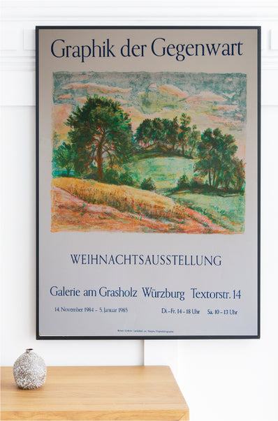 Graphik der Gegenwart  - Original Artist Poster 1984