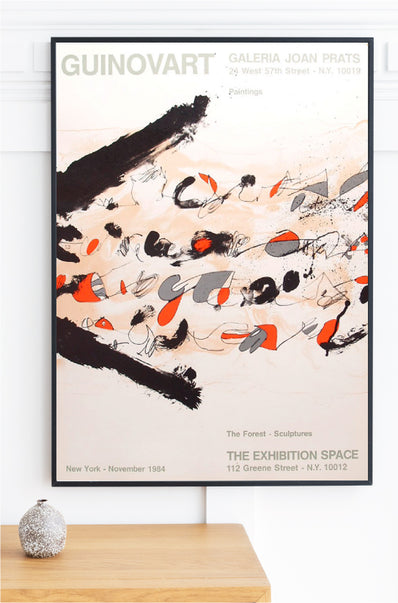 Josep Guinovart – Original Artist Poster 1984