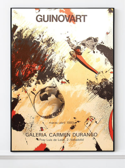 Josep Guinovart – Original Artist Poster 1980