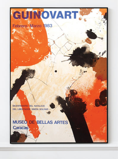 Josep Guinovart – Original Artist Poster 1983