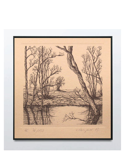 Georg Von Ekesparre - Original Limited Edition Etching 1983