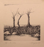 Georg Von Ekesparre - Original Limited Edition Etching 1983