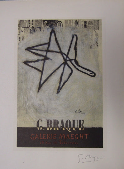 Georges Braque Vintage Print - Original Lithograph 1959