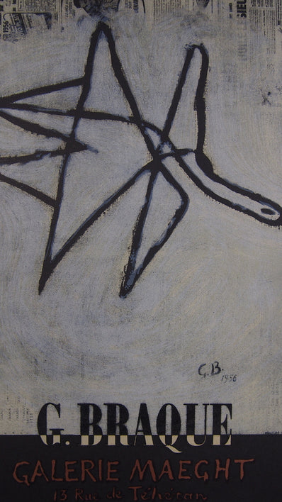 Georges Braque Vintage Print - Original Lithograph 1959