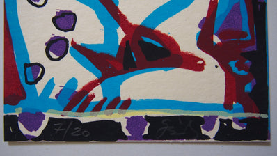 Gottfried Braunling - Original Limited Edition Screen print