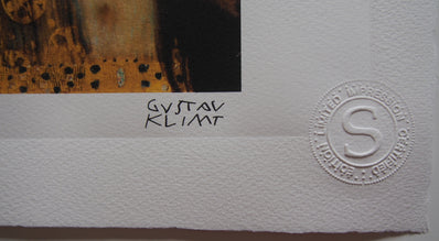 Gustav Klimt - Hand Pressed Print