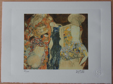 Gustav Klimt - Hand Pressed Print