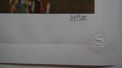 Gustav Klimt - Hand Pressed Print