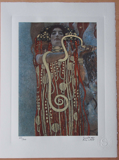 Gustav Klimt - Hand Pressed Print