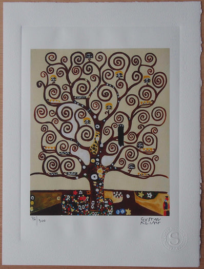 Gustav Klimt - Hand Pressed Print
