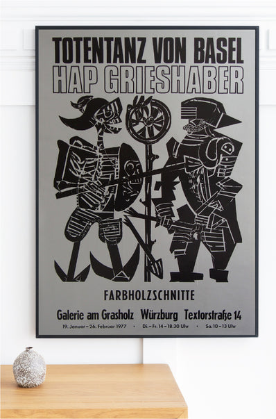 Hap Grieshaber - Original Artist Poster 1977
