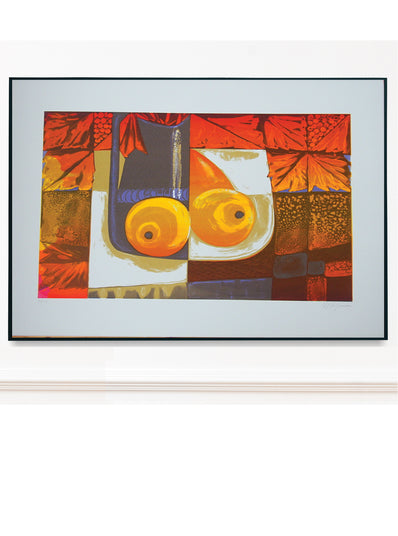 Erich Husemann - Original Serigraph 1975 - Collectible Art