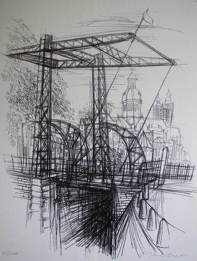 Heinz-Ludwig Beckers - Hand Signed Lithograph