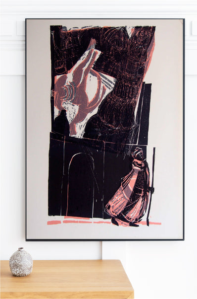 Heinz Dress - Limited Edition Original Woodcut